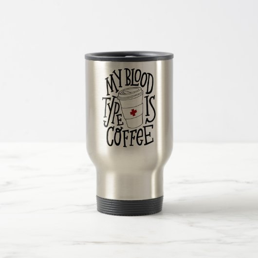 www.zrcebea.ch-Kleid - Kaffeesüchtig-Reise-Tasse Reisebecher (Mittel)