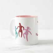 WWWW3 rosa Tasse - keine des Zitats Rückseite an (Vorderseite Links)