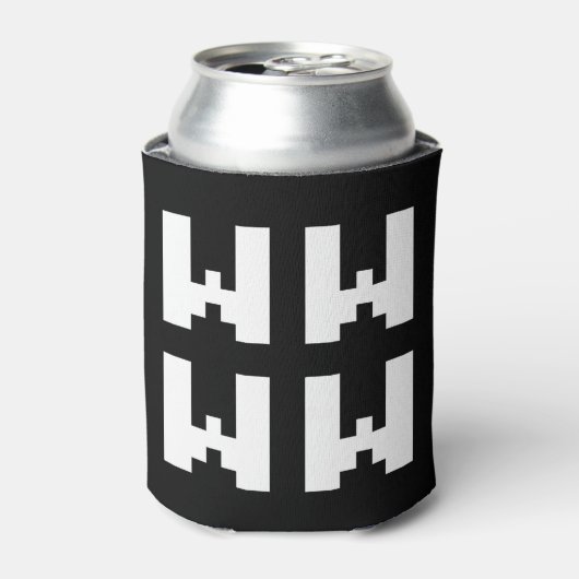 WWWW | LOL Japanisch Internet Slang Can Cooler Dosenkühler (Kanne Vorderseite)