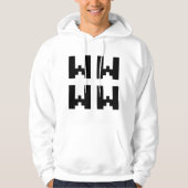 WWWW | LOL Japanisch Internet Slang Hoodie (Vorderseite)