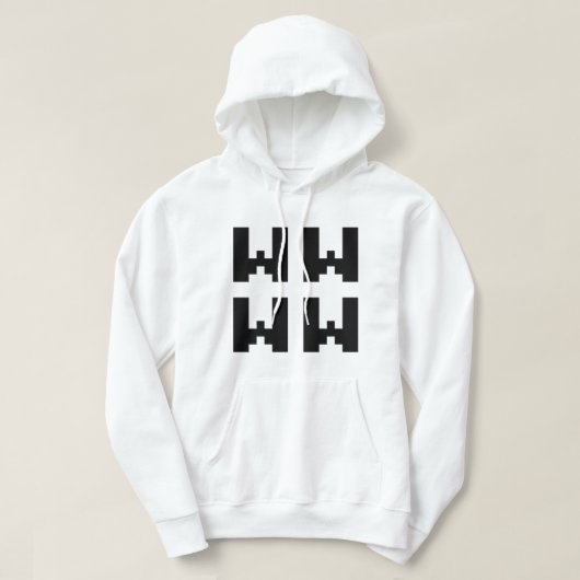 WWWW | LOL Japanisch Internet Slang Hoodie (Design vorne)