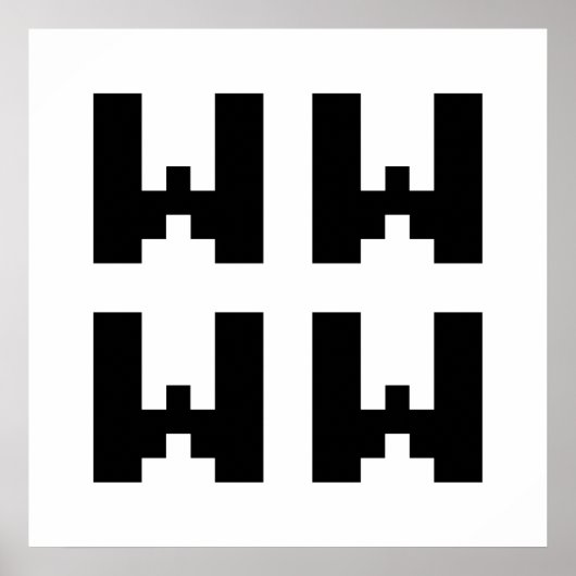 WWWW | LOL Japanisch Internet Slang Poster (Vorne)