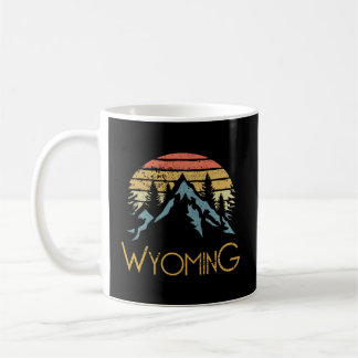 Wy Wyoming Mountains Outdoor Adventure Kaffeetasse