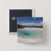 WY, Yellowstone Nationalpark, West Thumb Geyser Button (Vorne & Hinten)