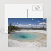 WY, Yellowstone Nationalpark, West Thumb Geyser Postkarte (Vorne/Hinten)