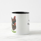 Wyandotte: Hahn-Zusammenstellung Tasse (Zentrum)