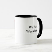 Wyandotte:  Hahn-Zusammenstellung Tasse (VorderseiteRechts)