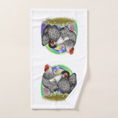 Wyandotte: Ostereierpaare Badhandtuch Set (Handtuch)