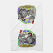 Wyandotte: Ostereierpaare Geschirrtuch (Vertikal)