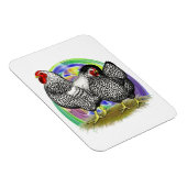 Wyandotte: Ostereierpaare Magnet (Rechte Seite)