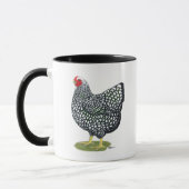 Wyandotte: Silberlackierte Hen Tasse (Links)