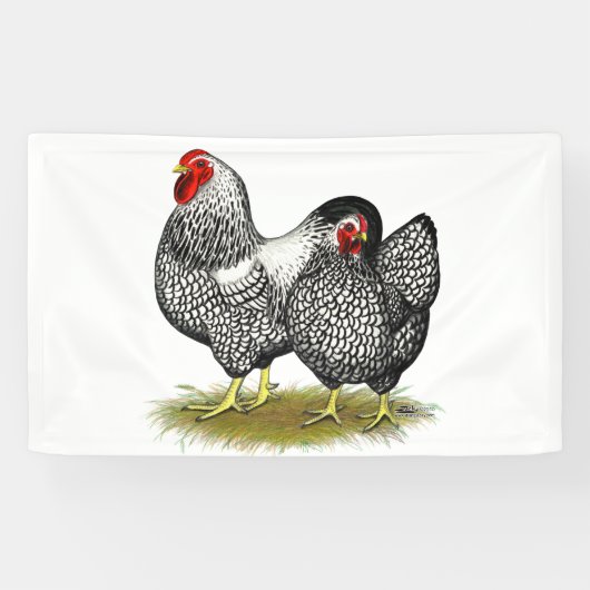 Wyandotte: Silberpaarung Banner (Horizontal)