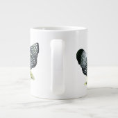 Wyandottes Silver-laced Pair Jumbo-Tasse (Rückseite)