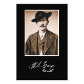 Wyatt Earp Constable in seinem Premierminister Fotodruck (Vorne)