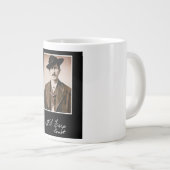 Wyatt Earp Constable in seinem Premierminister Jumbo-Tasse (Vorderseite Rechts)