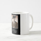 Wyatt Earp Constable in seinem Premierminister Kaffeetasse (VorderseiteRechts)