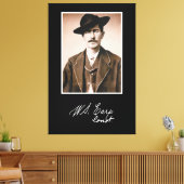 Wyatt Earp Constable in seinem Premierminister Leinwanddruck (Insitu (Wohnzimmer))