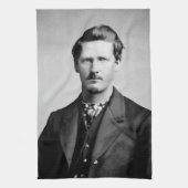Wyatt Earp: Lawman, Gunfighter, Saloon Keeper Geschirrtuch (Vertikal)