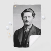 Wyatt Earp: Lawman, Gunfighter, Saloon Keeper Golfhandtuch (Insitu)