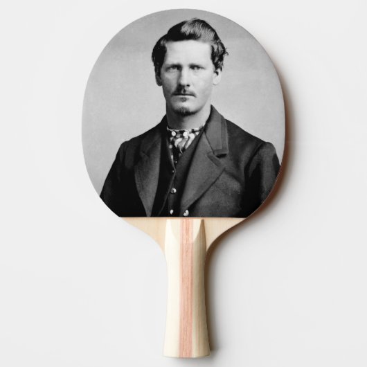 Wyatt Earp: Lawman, Gunfighter, Saloon Keeper Tischtennis Schläger (Rückseite)