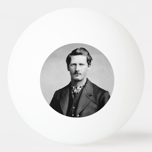 Wyatt Earp: Lawman, Gunfighter, Saloon Keeper Tischtennisball (Vorderseite)