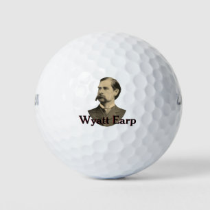Wyatt Earp ⚖️ Lawman Marshall Old Grabstein Golfball