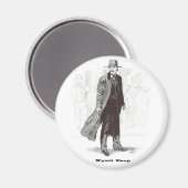 Wyatt Earp Magnet (Vorderseite/Rückseite)