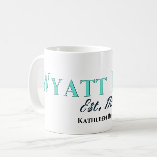 Wyatt Farm Kaffeetasse (Vorderseite Links)