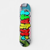 Wyatt Graffiti Custom Personalisiert Cool Skateboa Skateboard (Vorne)