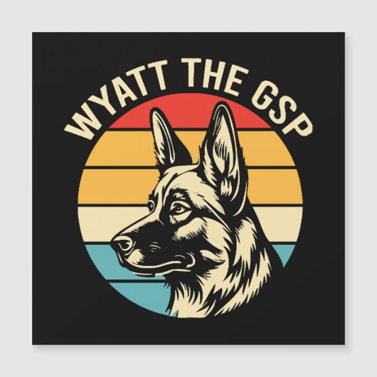 Wyatt GSP Magnetkarte (Vorderseite)