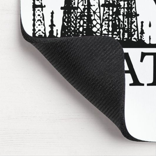 Wyatt Öl/schwarzes Logo Mousepad (Ecke)