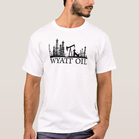 Wyatt Öl (schwarzes Logo) T-Shirt (Vorderseite)