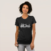 Wyatt Öl/weißes Logo T-Shirt (Vorne ganz)