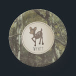 Wyatt Rotwild-Platten-Camouflage 2 Pappteller<br><div class="desc">Wyatt Rotwild-Platten-Camouflage</div>