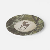 Wyatt Rotwild-Platten-Camouflage 2 Pappteller (Schrägansicht)