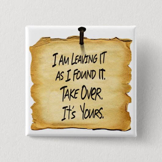 Wyatts Zeichen-Atlas zuckte Knopf Button (Vorderseite)