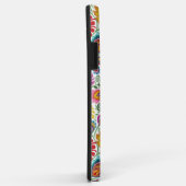 Wycinanki Floral in Weiß Case-Mate iPhone Hülle (Hinten/Rechts)