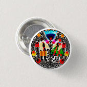 Wycinanki Knopf Button (Vorne & Hinten)