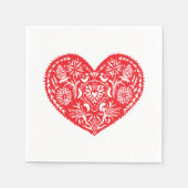 Wycinanki Napkins Serviette (Vorderseite)