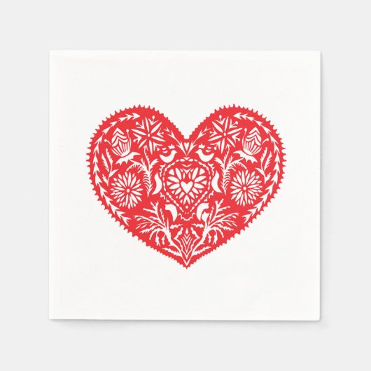 Wycinanki Napkins Serviette (Vorderseite)