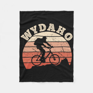 Wydaho Wyoming Idaho Mountainbiken Radfahrer Cycli Fleecedecke