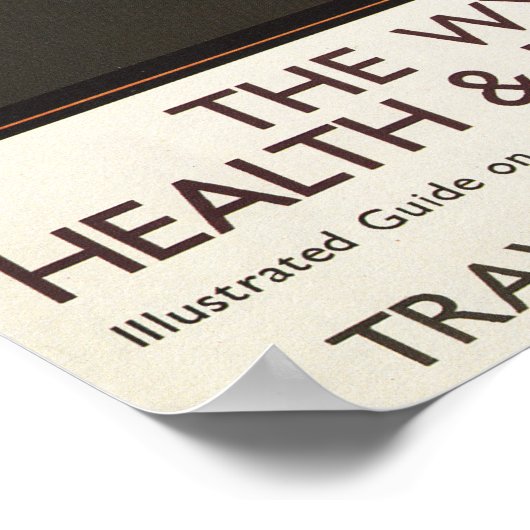 Wye Valley Resort British Rail Poster (Ecke)