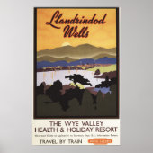 Wye Valley Resort British Rail Poster (Vorne)