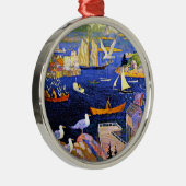 Wyeth - Der Hafen bei Heringsausschnitt Ornament Aus Metall (Rechts)