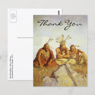 Wyeths Die Wächter Postkarte