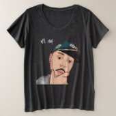 Wyl Snap Große Größe T-Shirt (Design vorne)