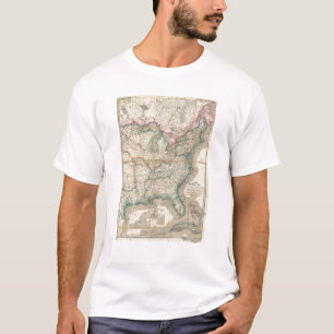 Wylds Militärkarte der Vereinigten Staaten T-Shirt