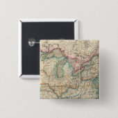 Wylds Militärkarte der Vereinten Staaten Button (Vorne & Hinten)