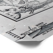 Wylds Offizielle Karte des Suez-Seekanals Poster (Ecke)