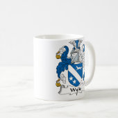 Wylie Familienwappen Kaffeetasse (VorderseiteRechts)